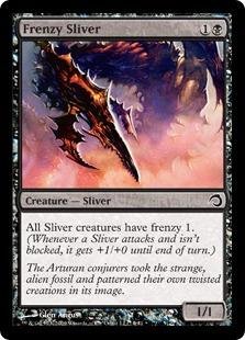Magic: the Gathering - Frenzy Sliver - Premium Deck Series